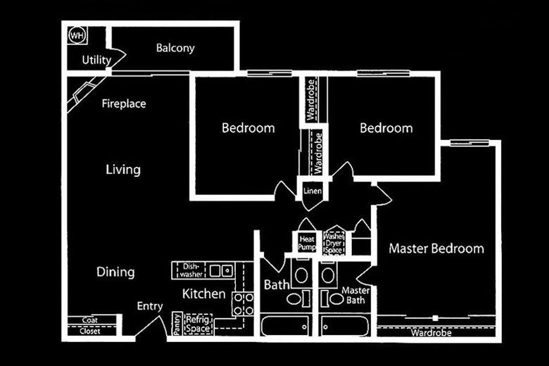 3 Bedroom Floor Plan at the Met Condos for Sale